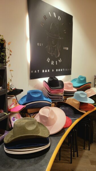 Branded Brim Hat Bar